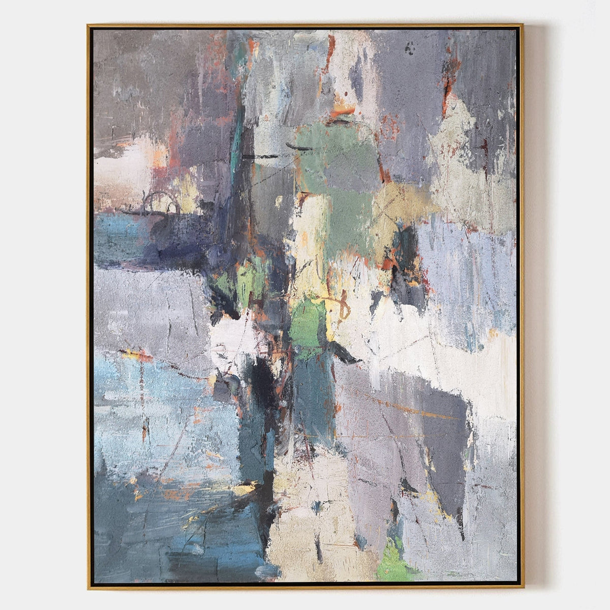 Atmospheric Abstract Landscape Painting