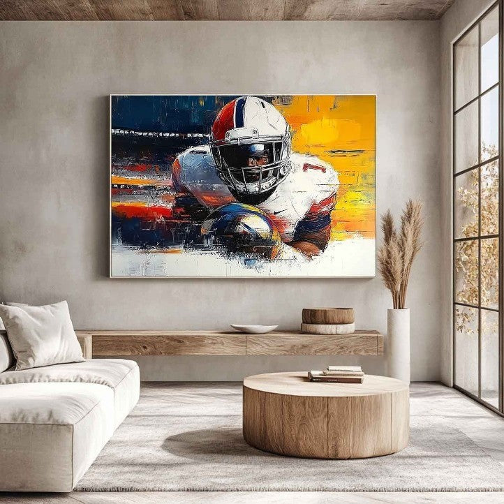 Wall Art Horizontal Abstract Expressionist