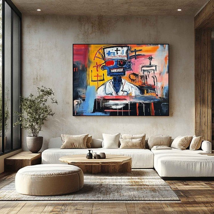 Wall Art Horizontal Neo Expressionist