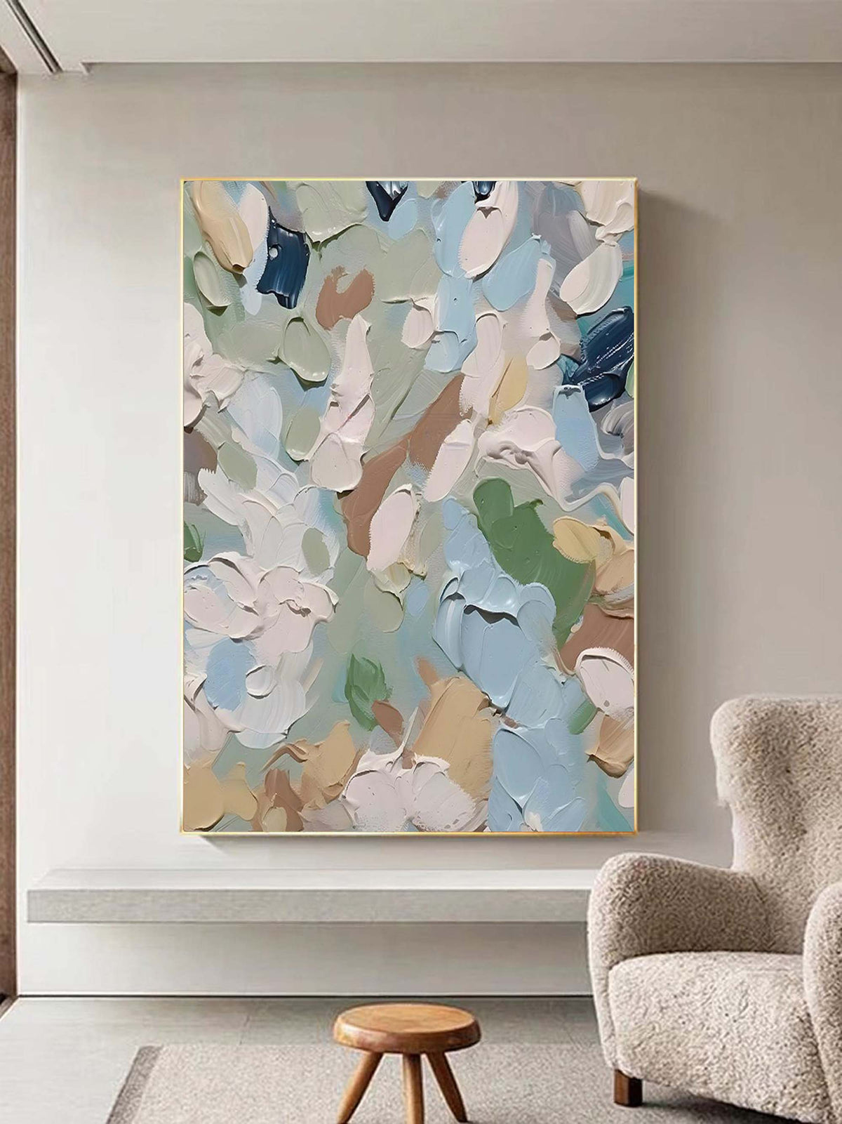 Pastel Impasto Texture Painting