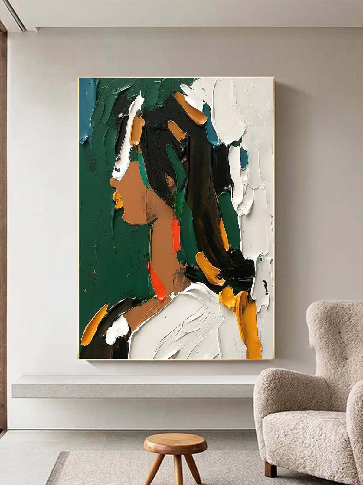 Wall Art Colorful Abstract Energetic Playful