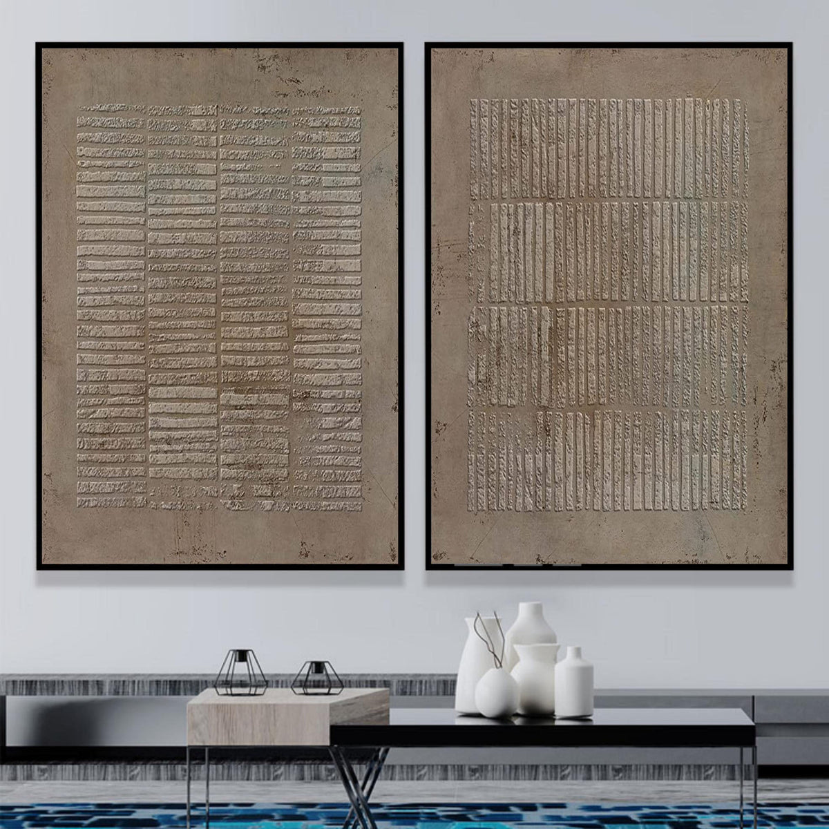 Wall Art Abstract Serene Calm Wabi-Sabi
