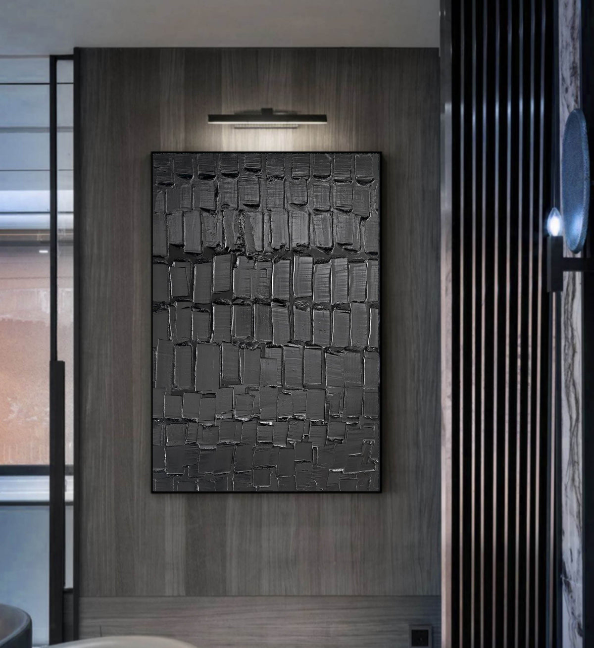Wall Art Plaster Minimalist Abstract Modern