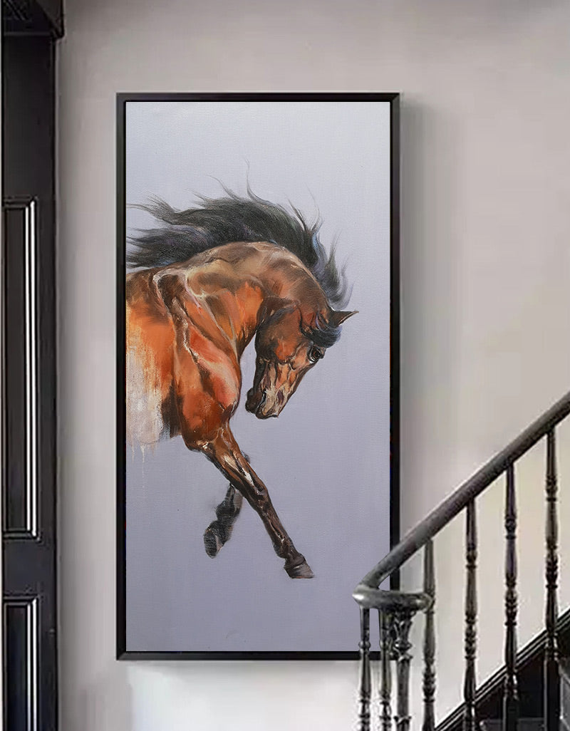 Brown Horse Painting ANH16 - Neutralighting