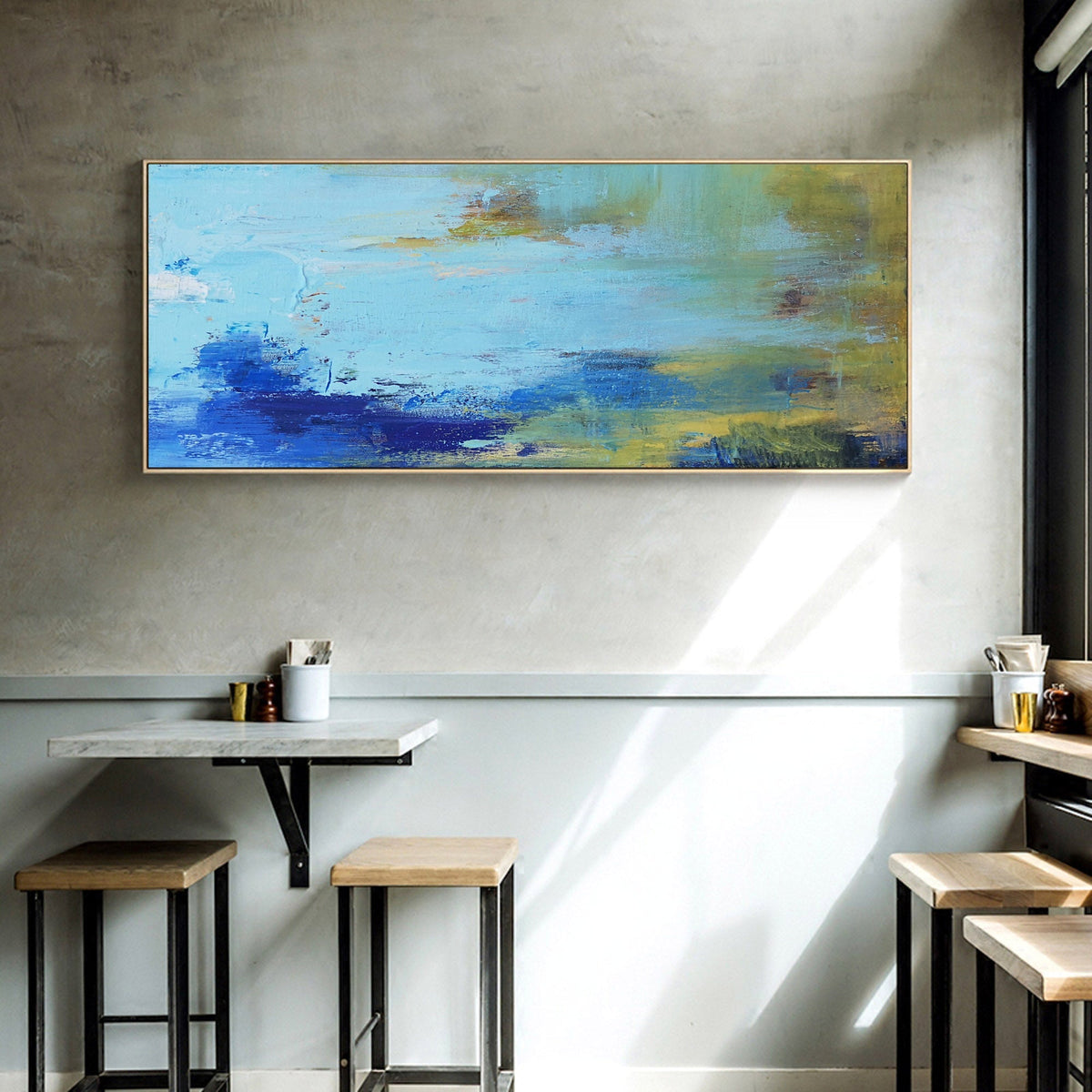 Abstract Seascape  Painting