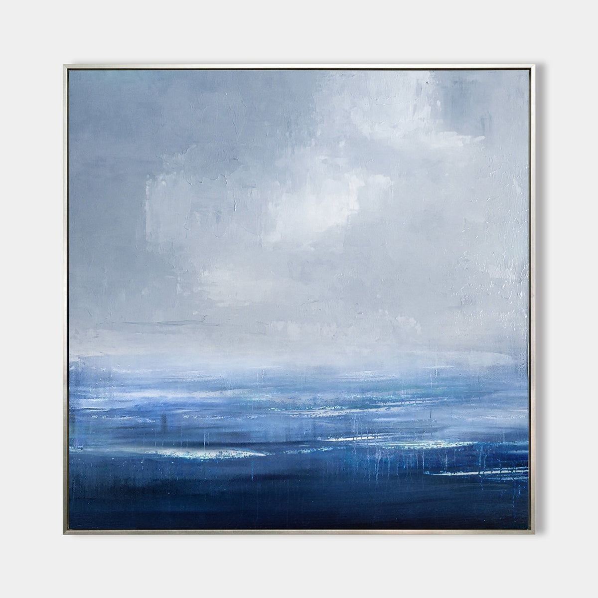 Blue Ocean Abstract Art