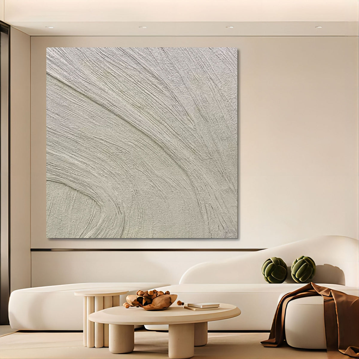 Wall Art Minimalist Flowing Line Abstract