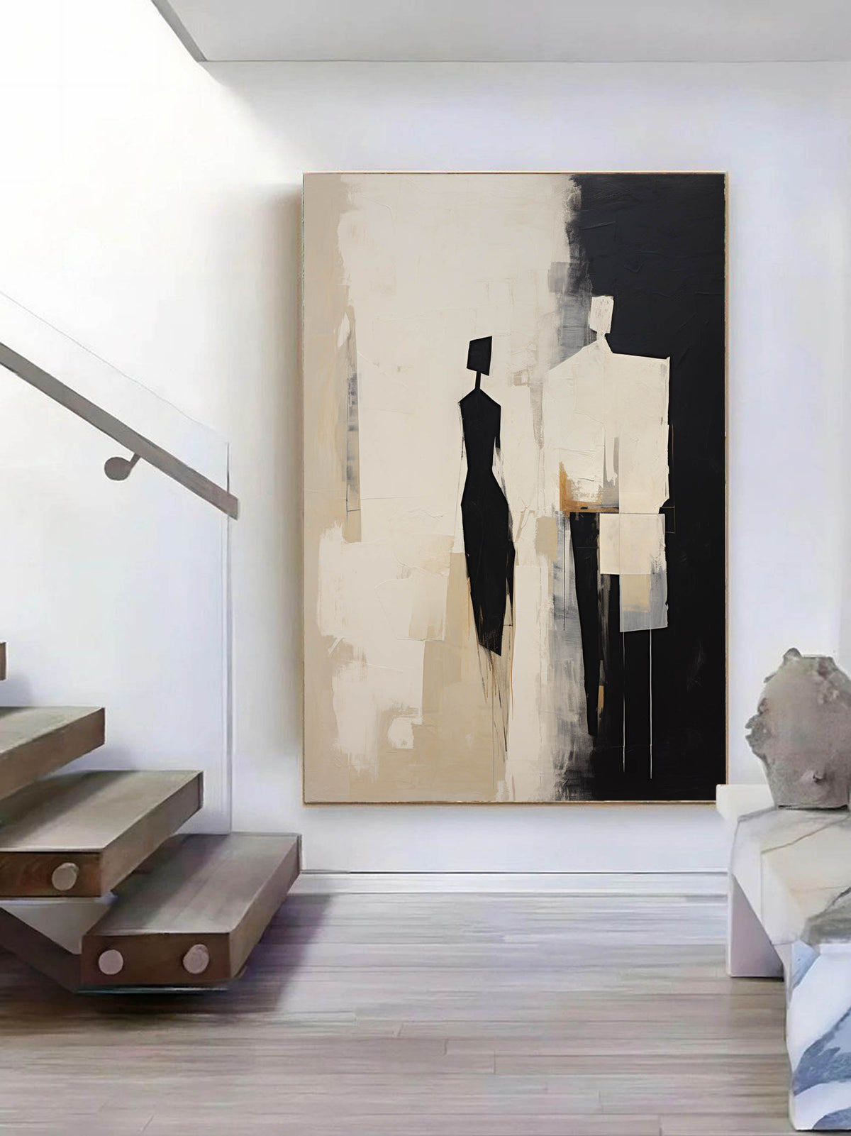 Mila Contemporary Minimalist Art