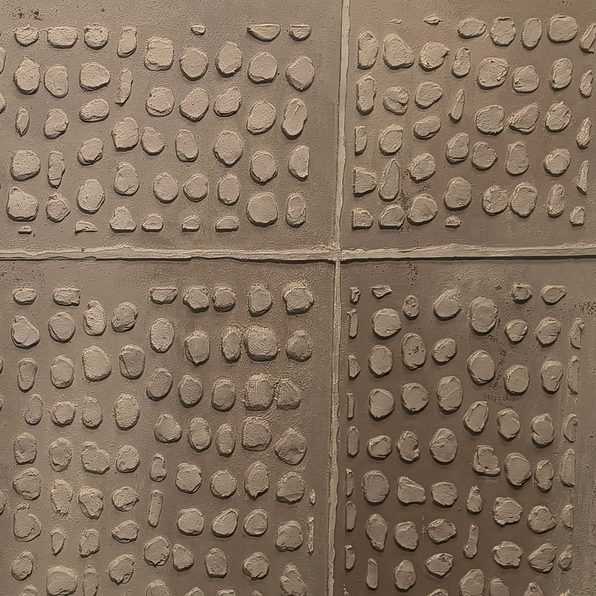 Minimalist Textured Relief Art Neutral