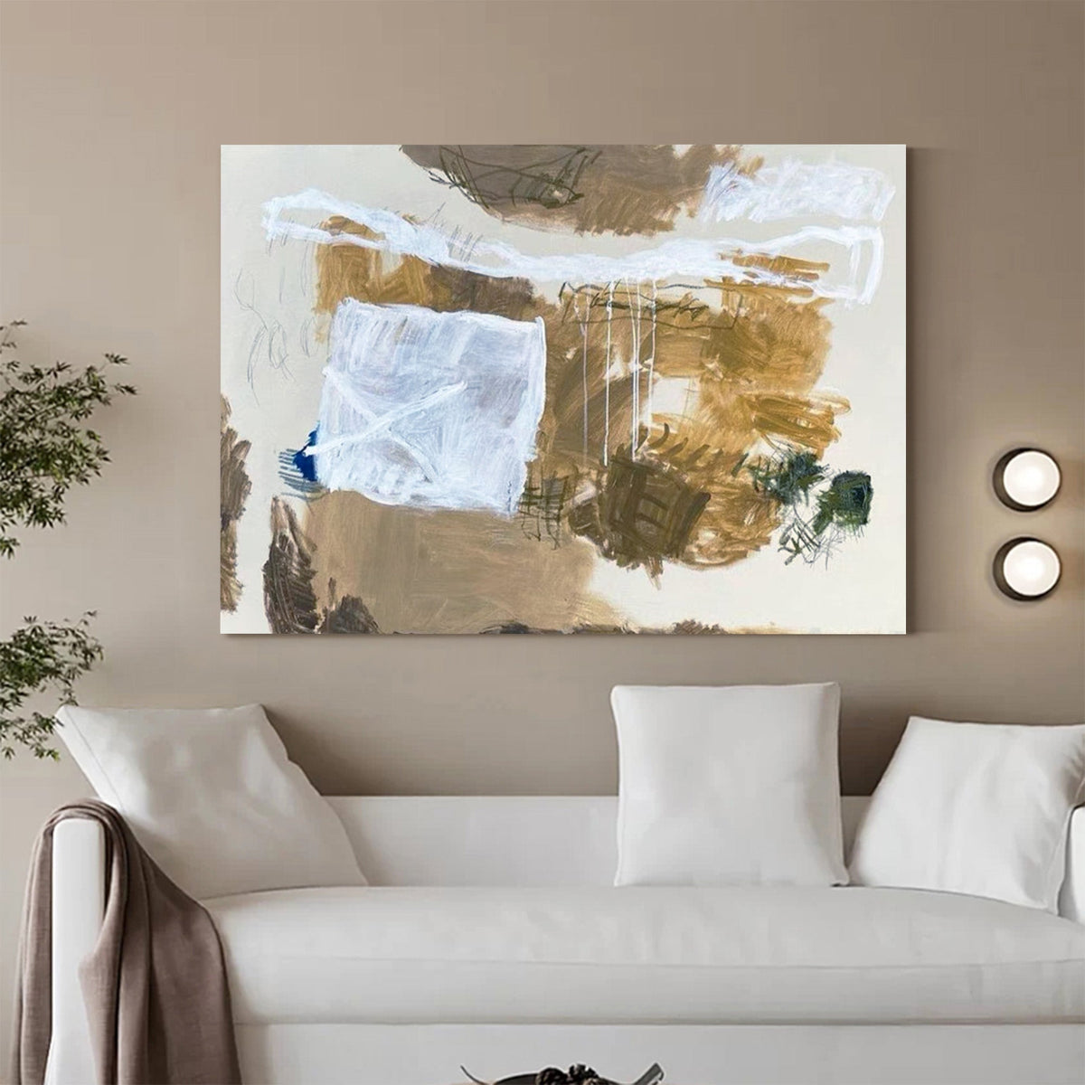 Modern Abstract Painting #ABAH114