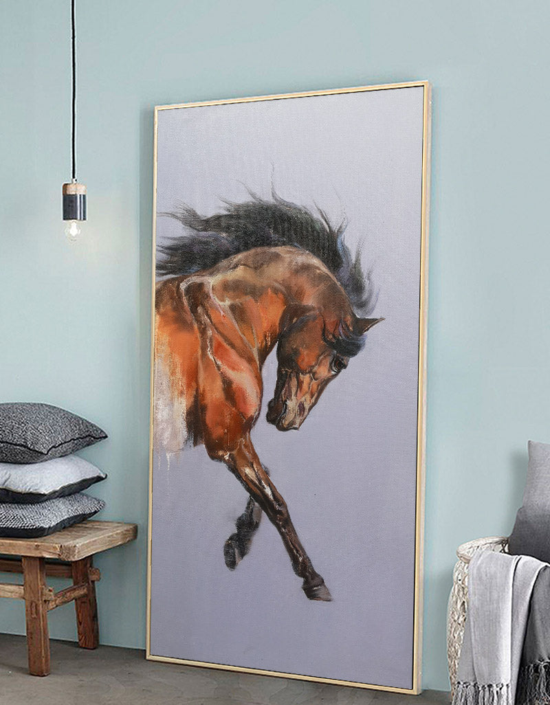 Brown Horse Painting ANH16 - Neutralighting