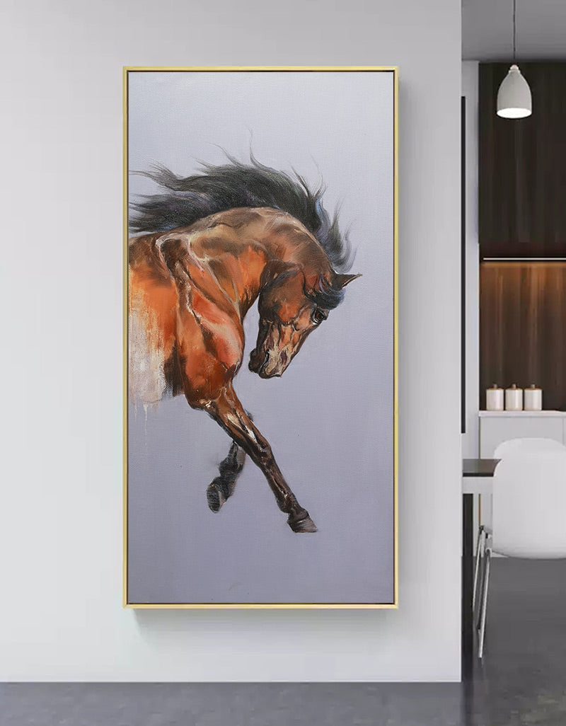 Brown Horse Painting ANH16 - Neutralighting