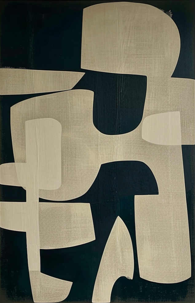Wall Art Neutral Wabi-Sabi Elegant Modern