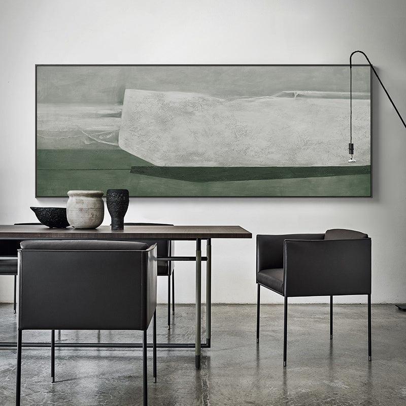 Minimalist Geometric Block Painting