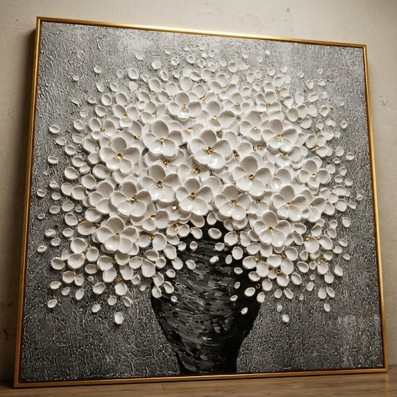 Snow Colorful Wall Art