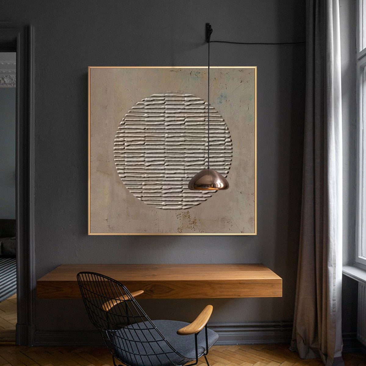 Wall Art Abstract Contemporary Serene