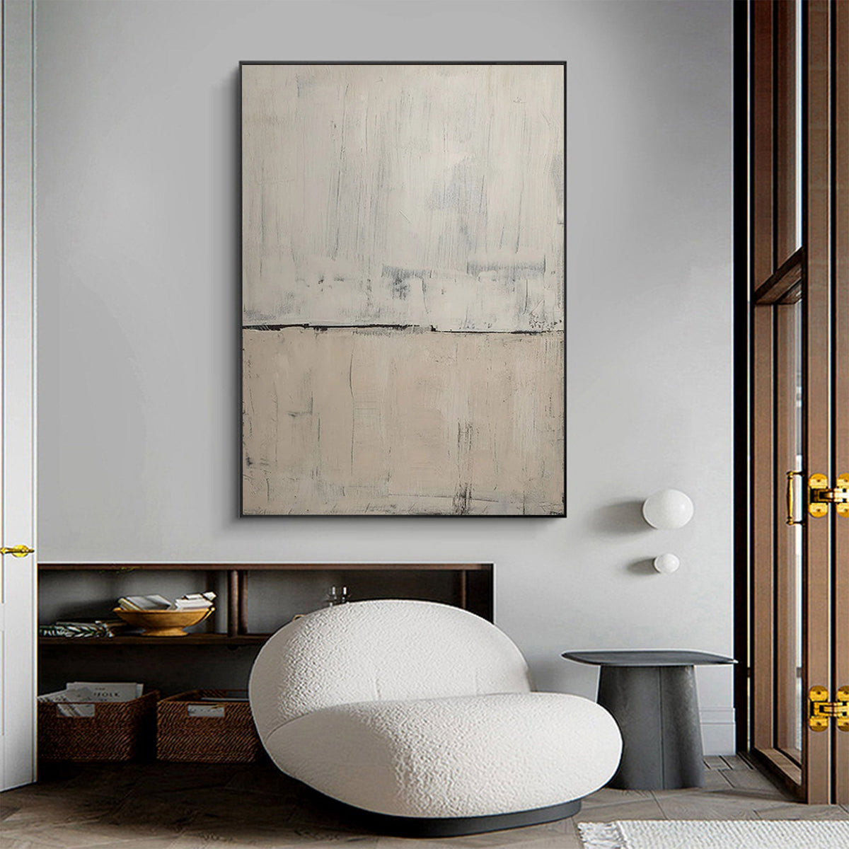 Wabi-sabi Minimalist Painting