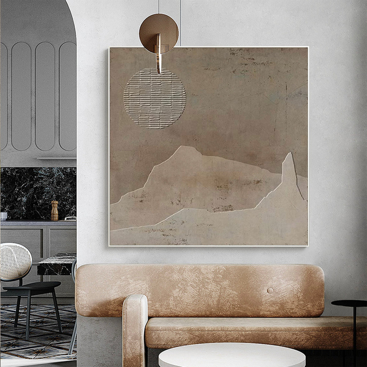 Wall Art Wabi-Sabi Neutral Zen Modern