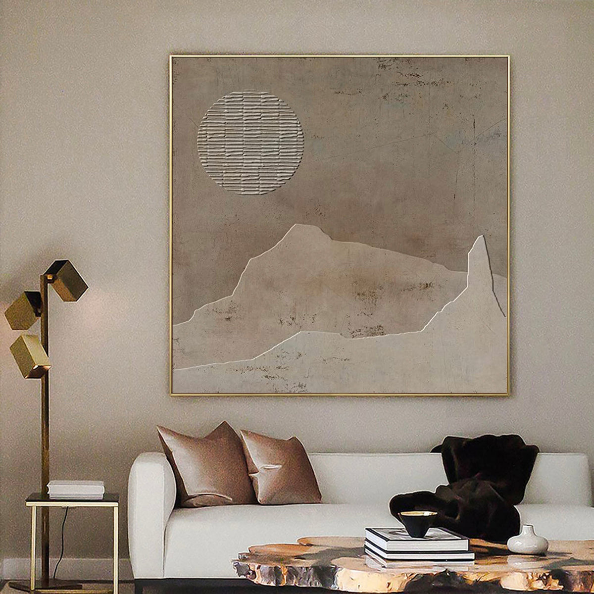 Wall Art Wabi-Sabi Neutral Zen Modern