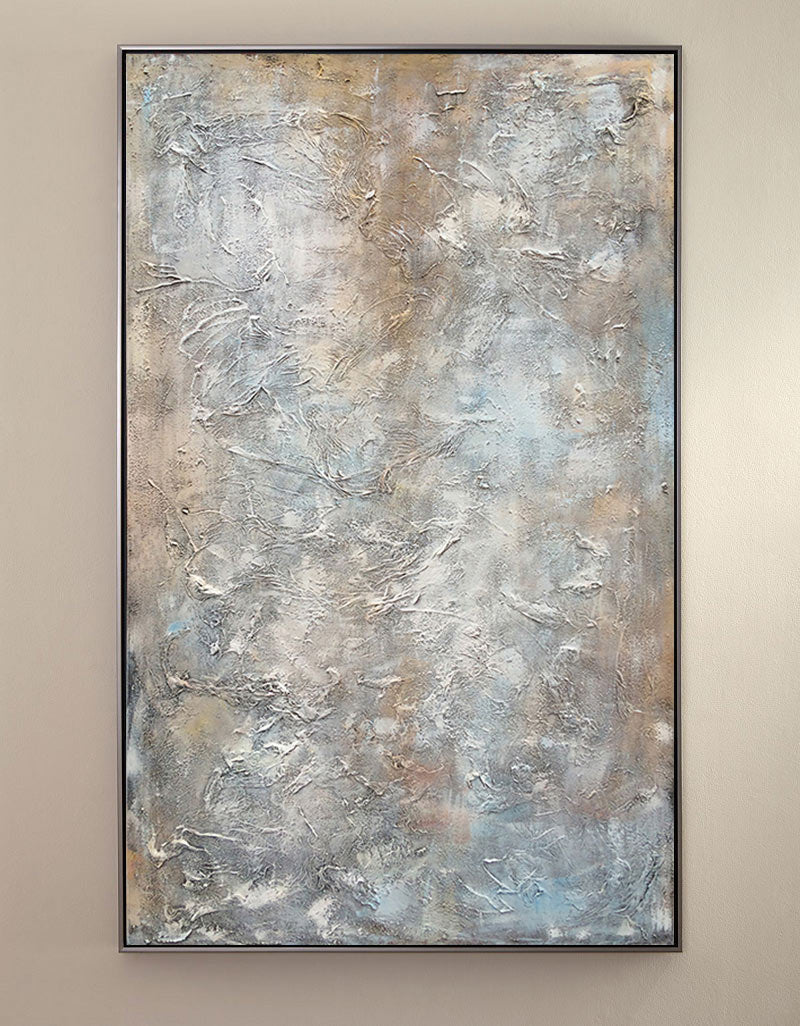 Brown Abstract Painting ABAV20 - Neutralighting