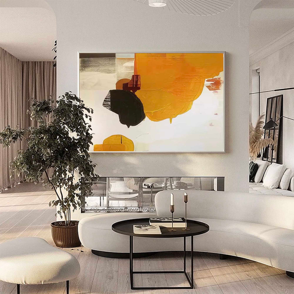Abstract Canvas Art #AB126