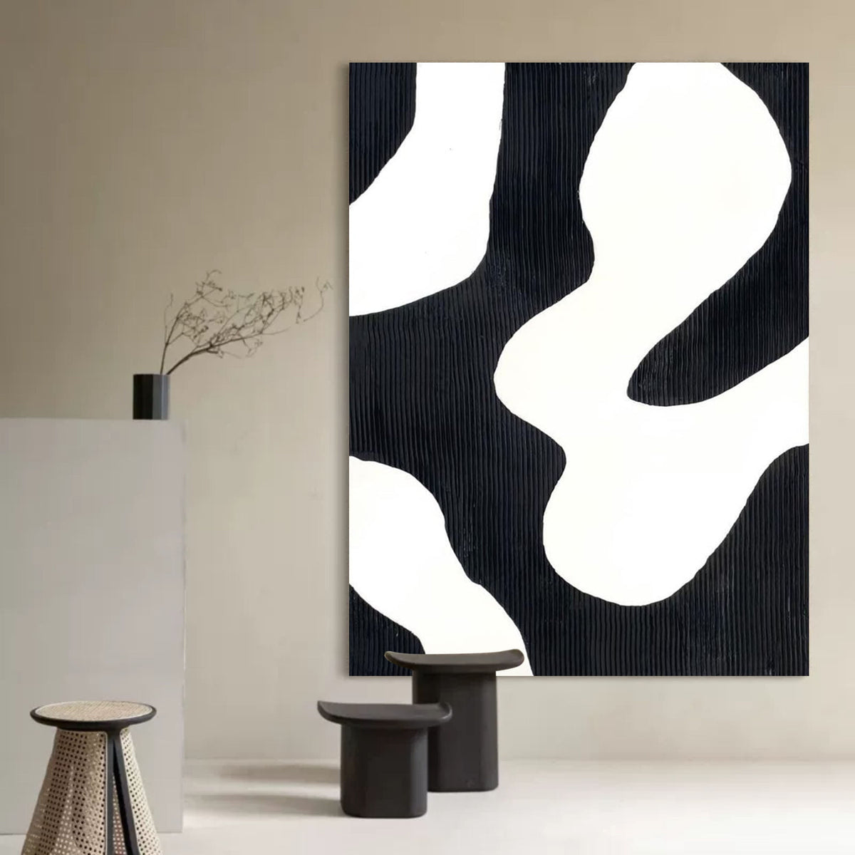Wall Art Abstraction Modern Minimalism Graphic Art