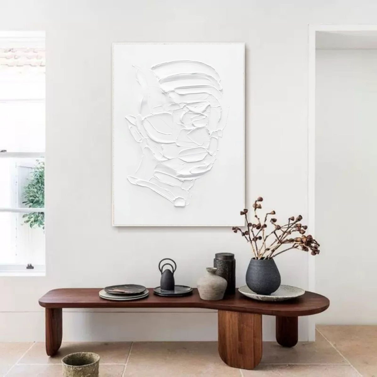 Plaster Art Texture Painting
