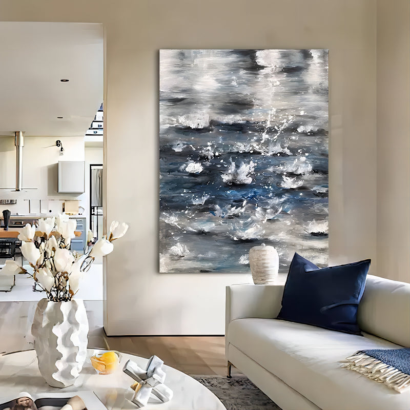 Wall Art Dynamic Water Splash Impressionist