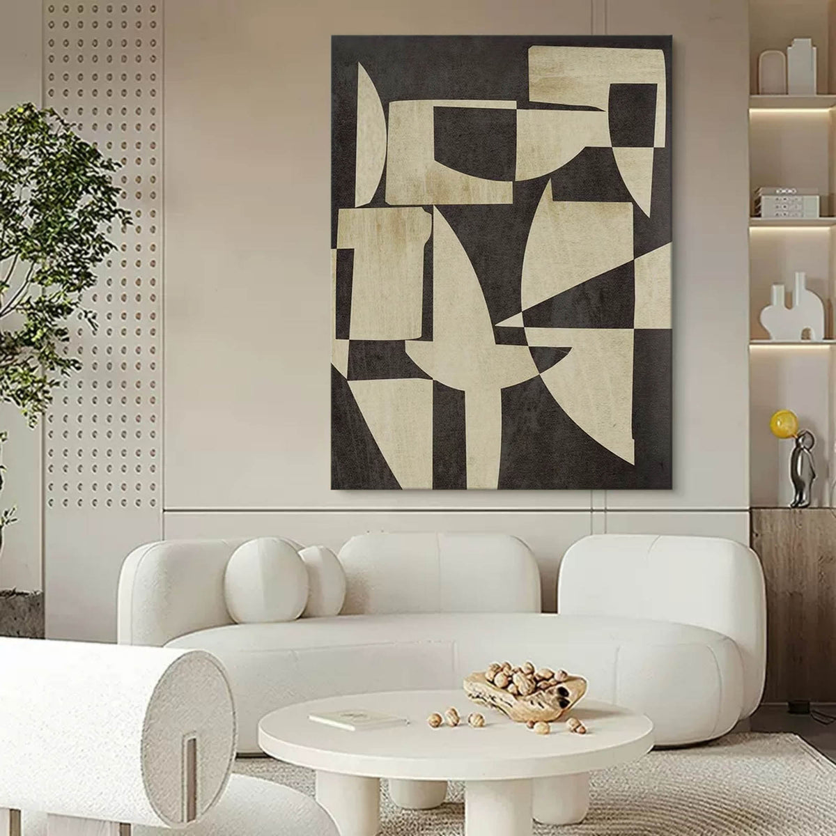 Wall Art Wabi-Sabi Organic Geometric