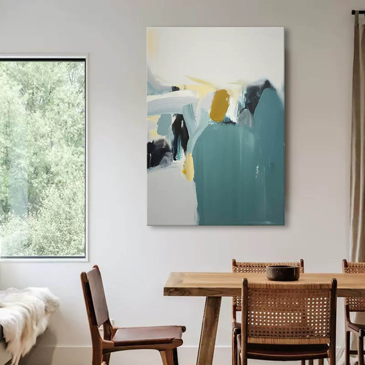 Wall Art Abstract Modern Organic Elegant