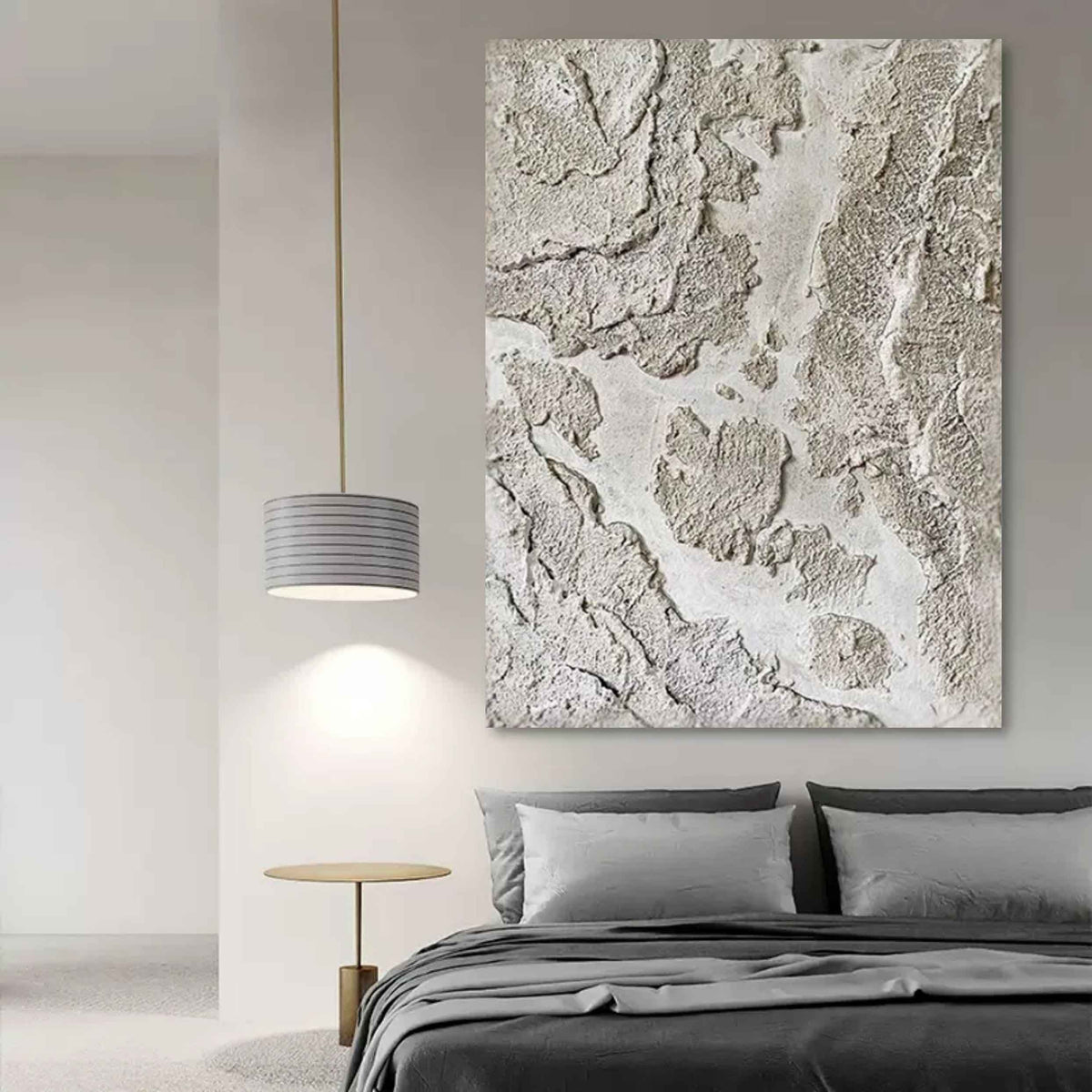 Wall Art Abstract Earthscape Natural Wabi-Sabi Linen