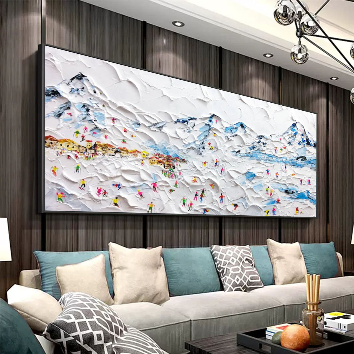 Wall Art Snow Mountain Mountain Modern