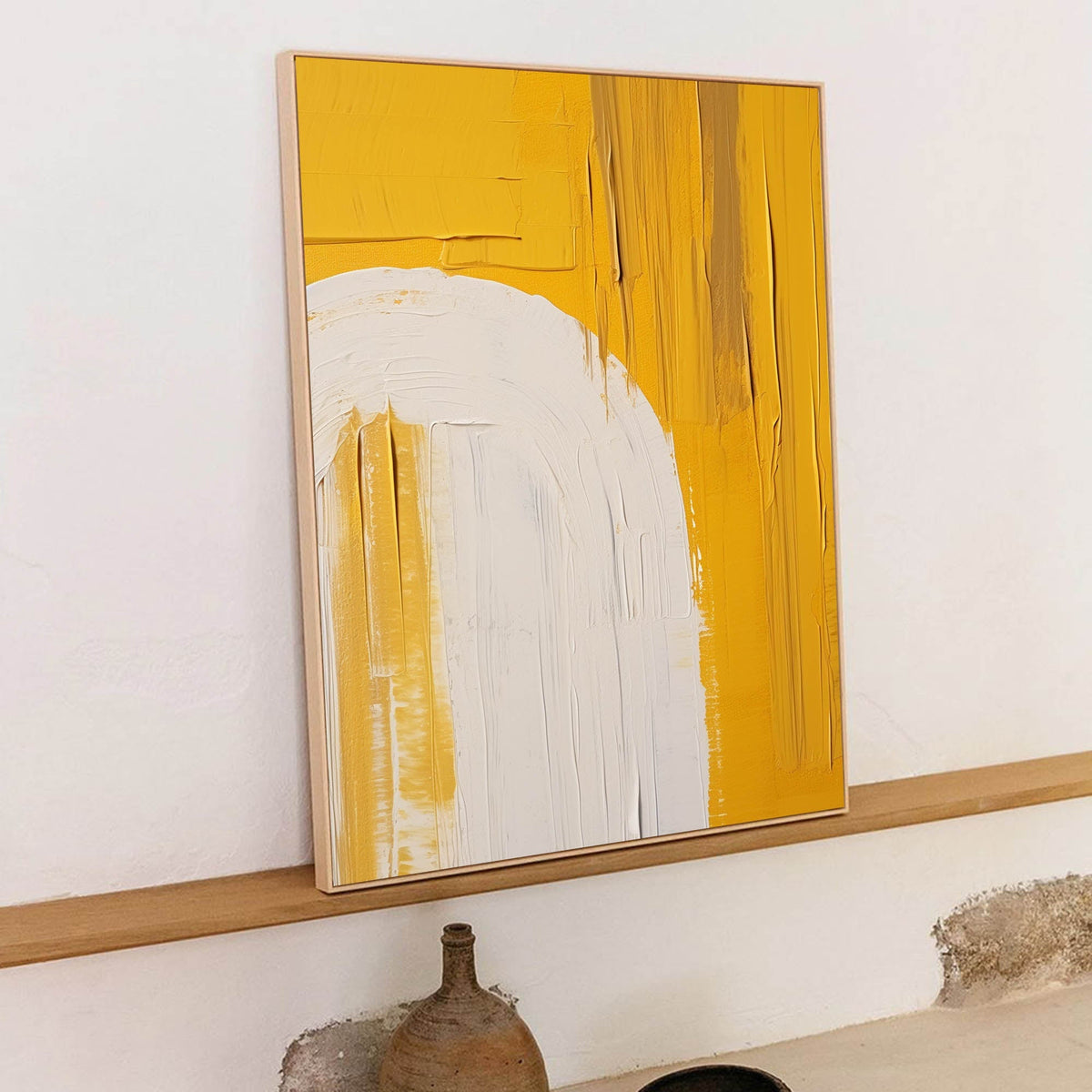 Wall Art Minimalist Impasto Nature Design