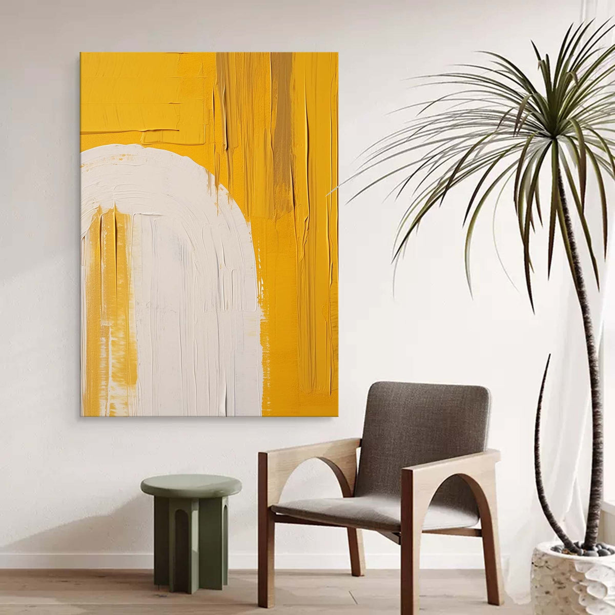 Wall Art Minimalist Impasto Nature Design