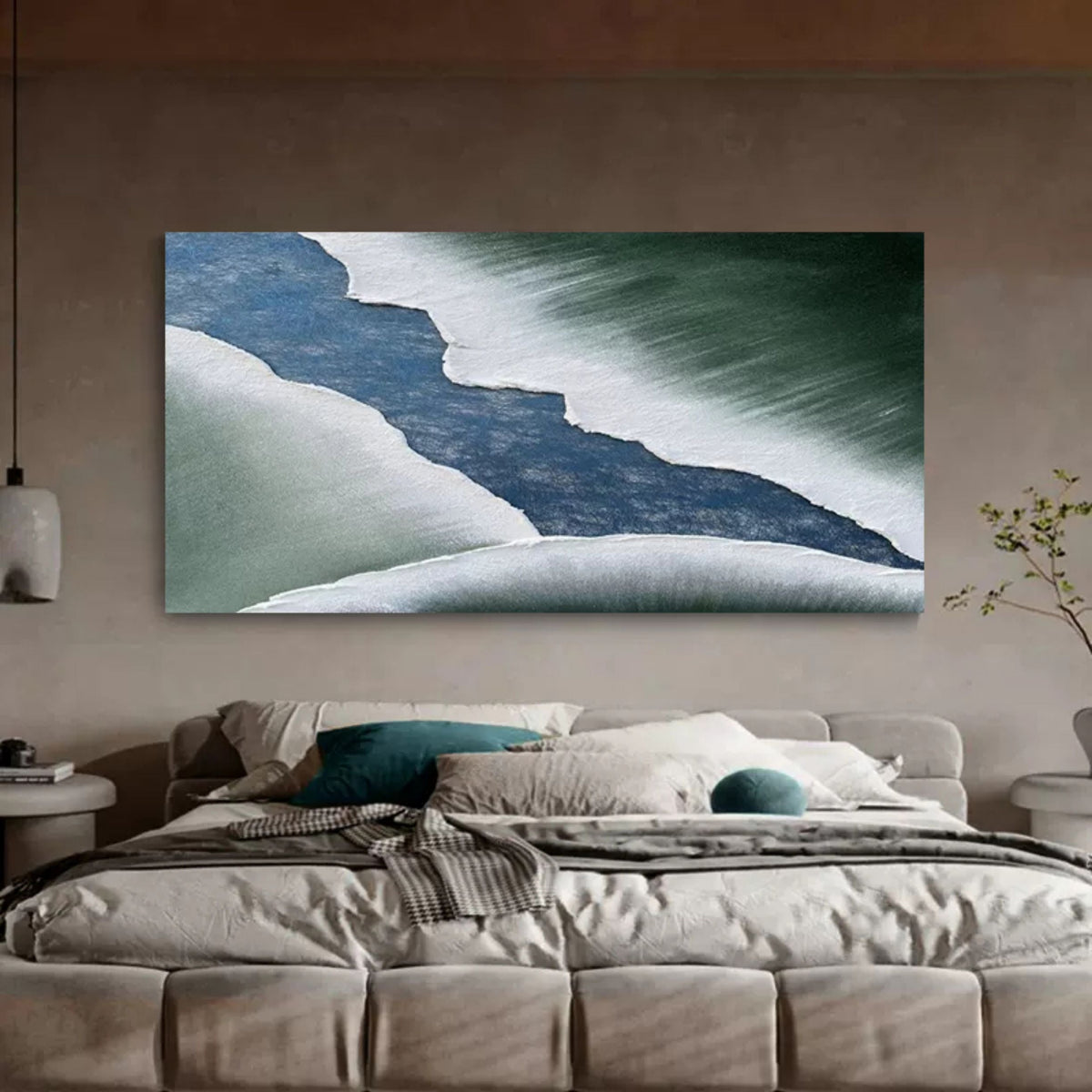 Wall Art Plaster Abstract Minimalist Modern