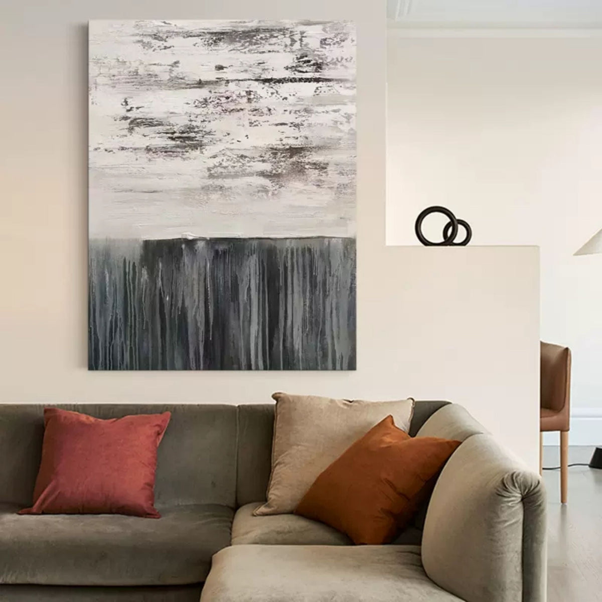 Wall Art Wabi-Sabi Abstract Landscape Modern