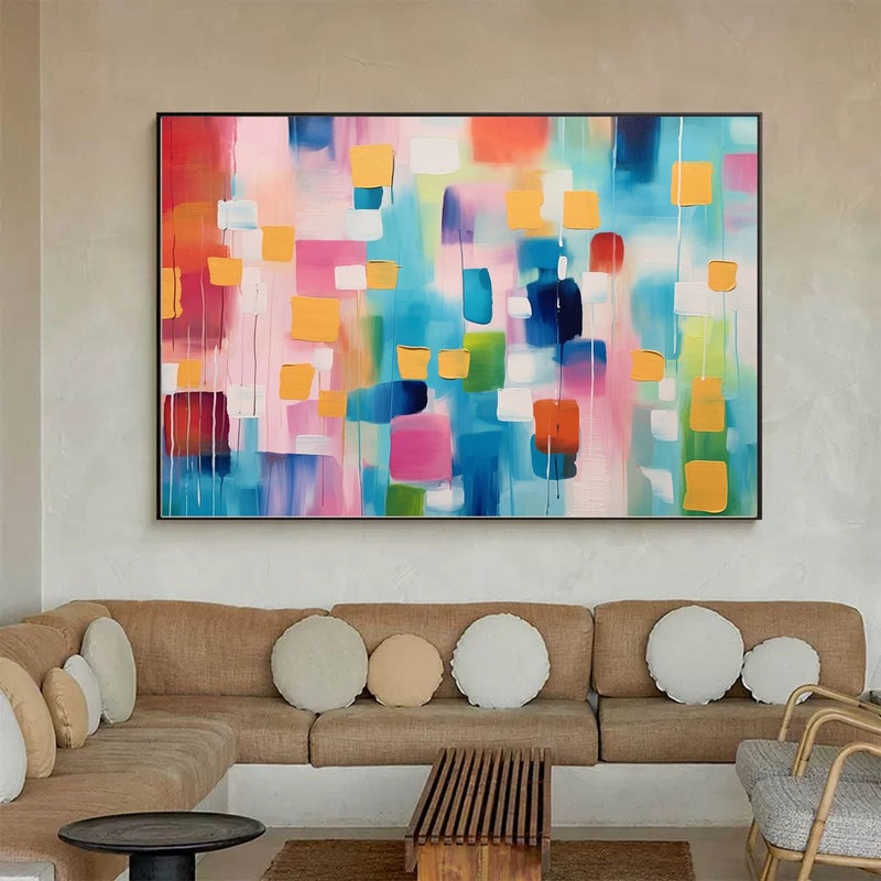 Colorful Modern Oil Painting