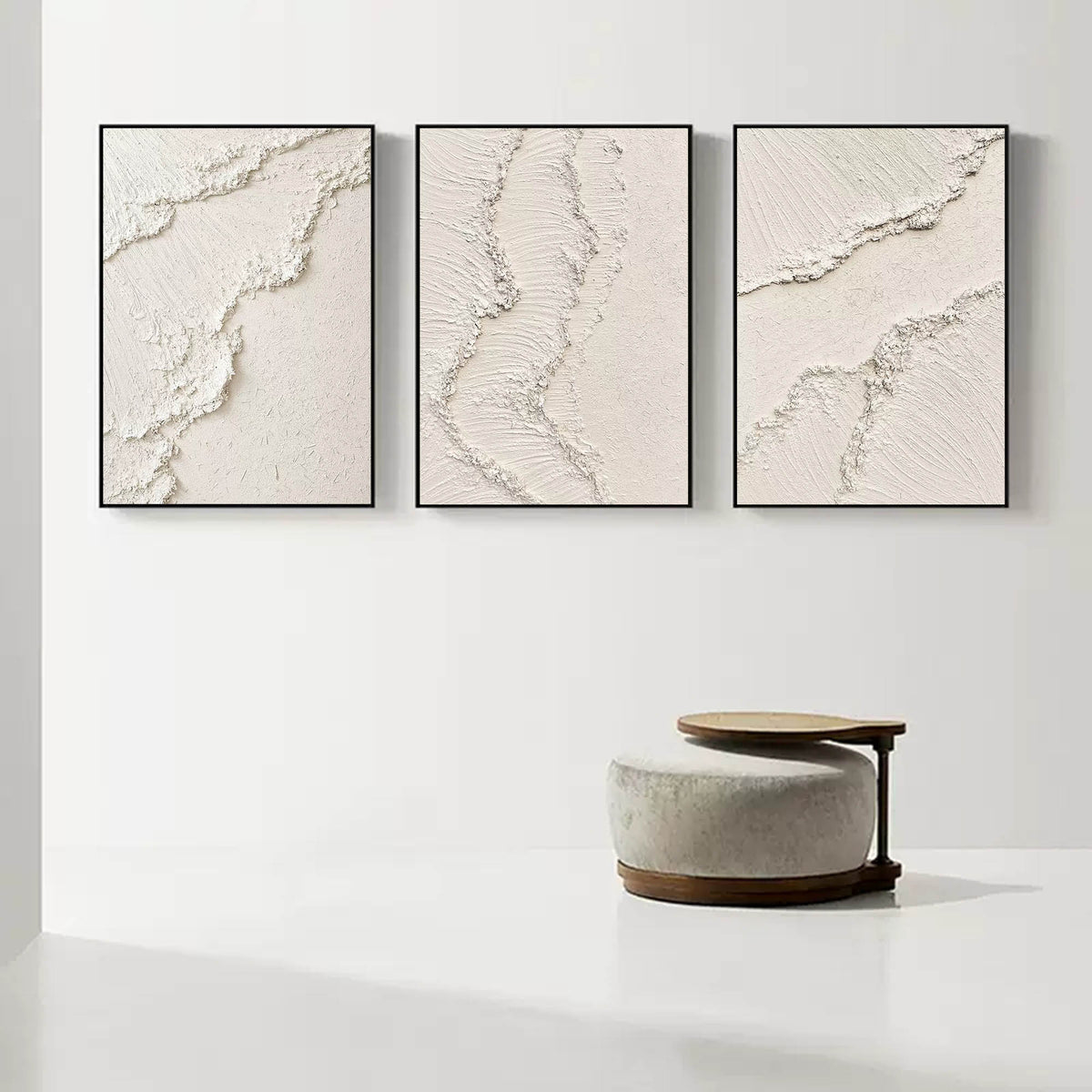 Wall Art Abstract Neutral Serene Minimalist