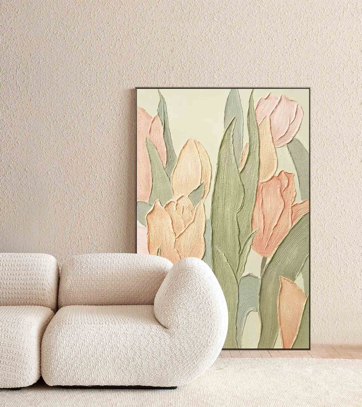 Wall Art Flower Understated Elegant Calm