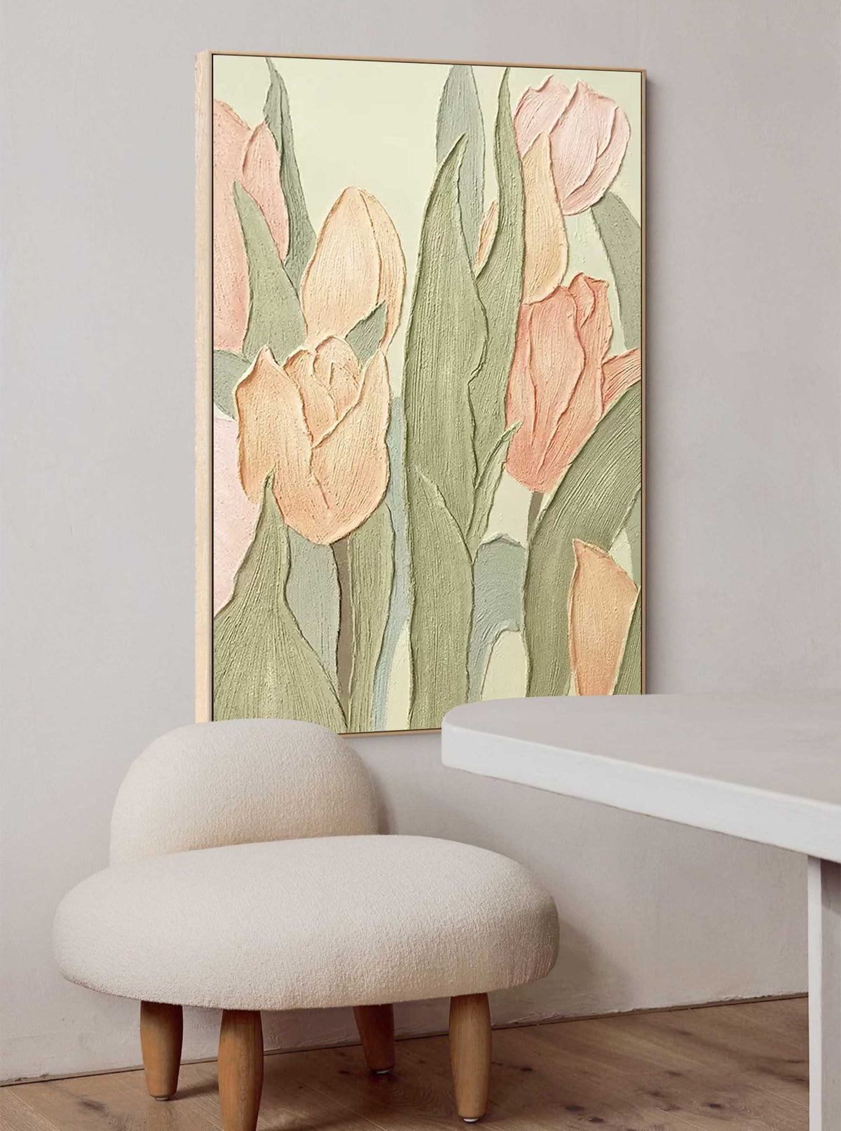 Wall Art Flower Understated Elegant Calm