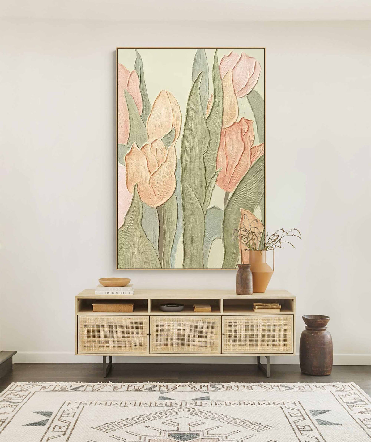 Wall Art Flower Understated Elegant Calm