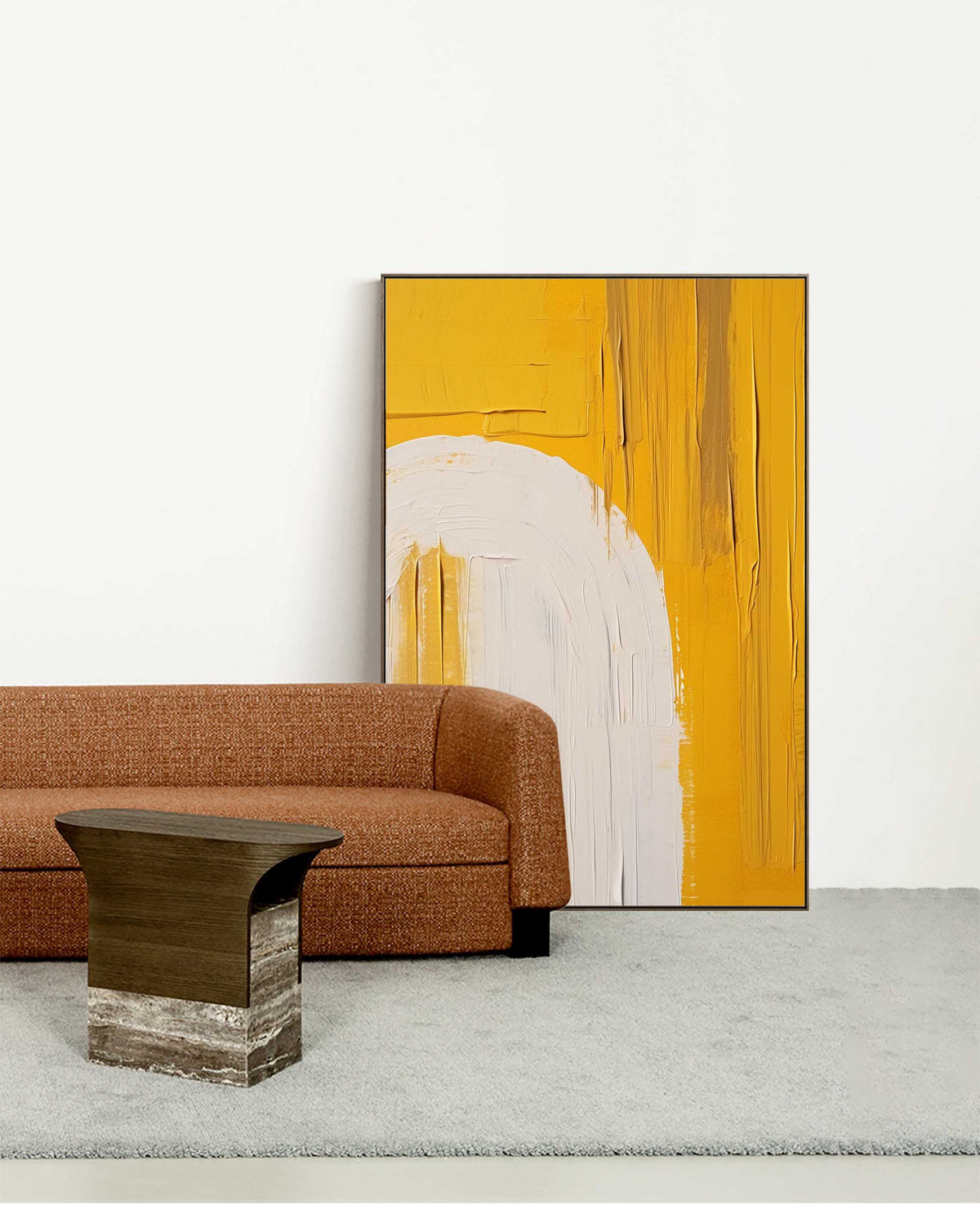 Wall Art Minimalist Impasto Nature Design
