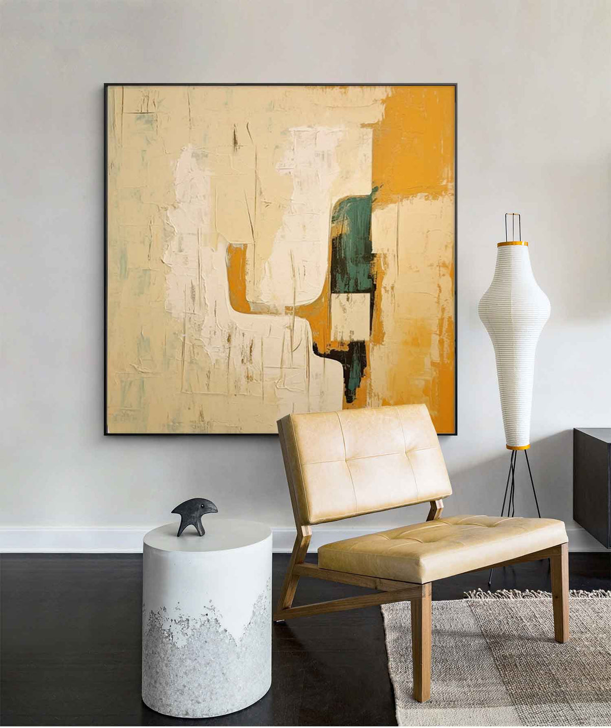 Wall Art Minimalist Abstract Neutral