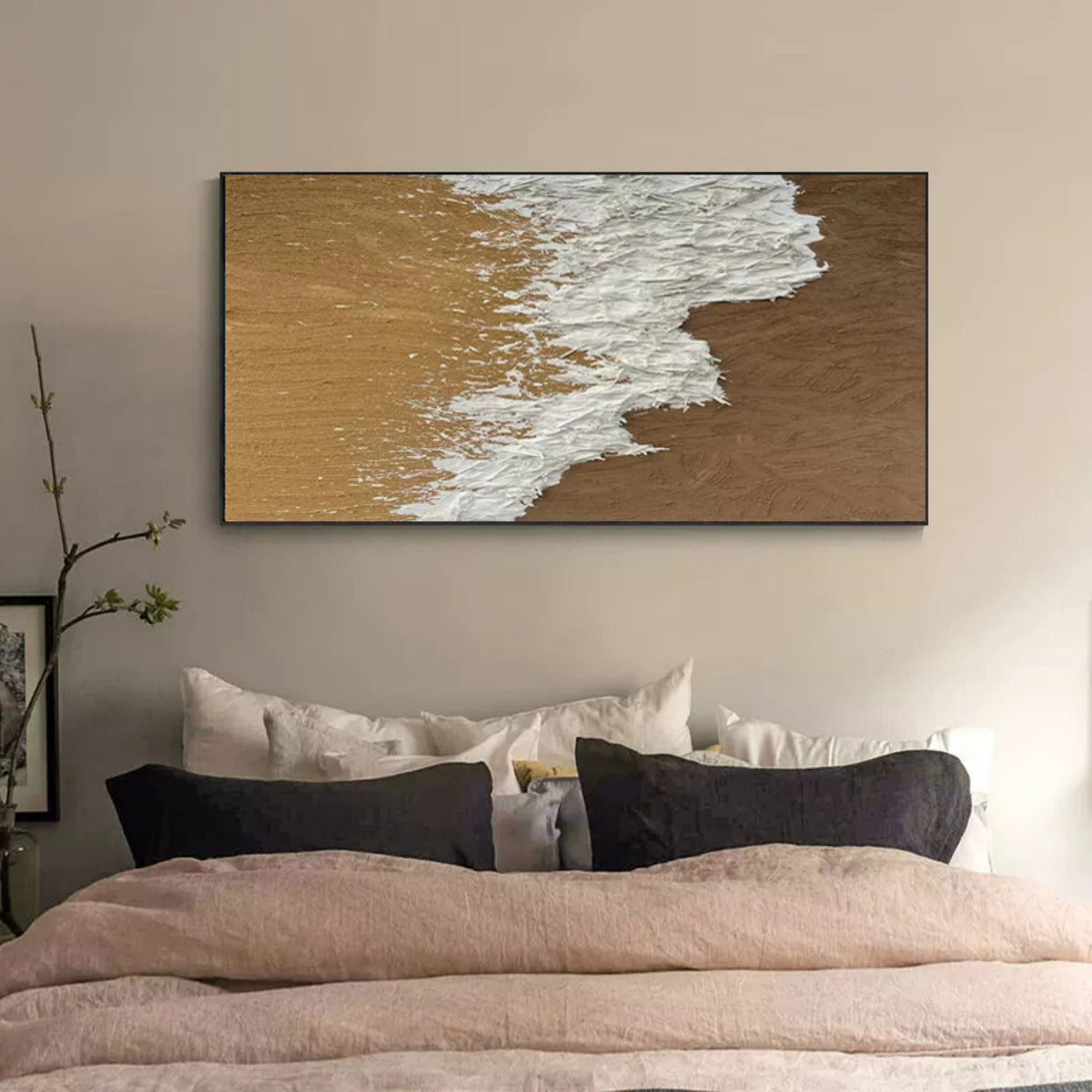 Wall Art Landscape Brown Serene Neutral