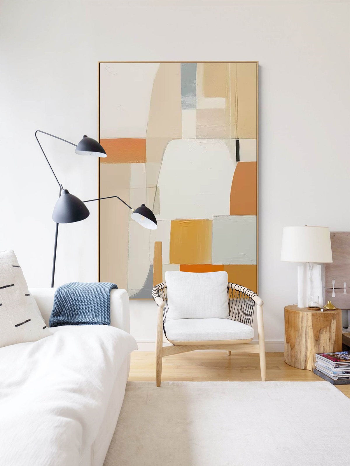 Wall Art Geometric Modern Organic