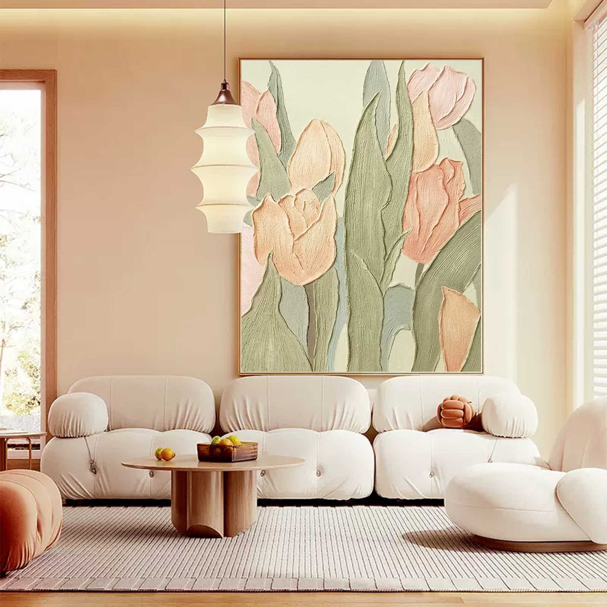Wall Art Flower Understated Elegant Calm