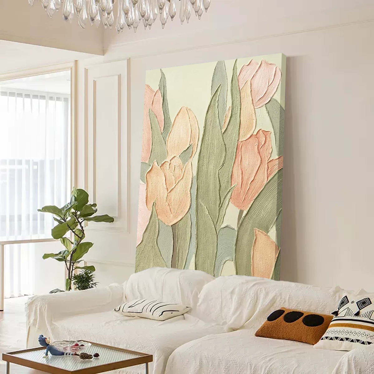Wall Art Flower Understated Elegant Calm