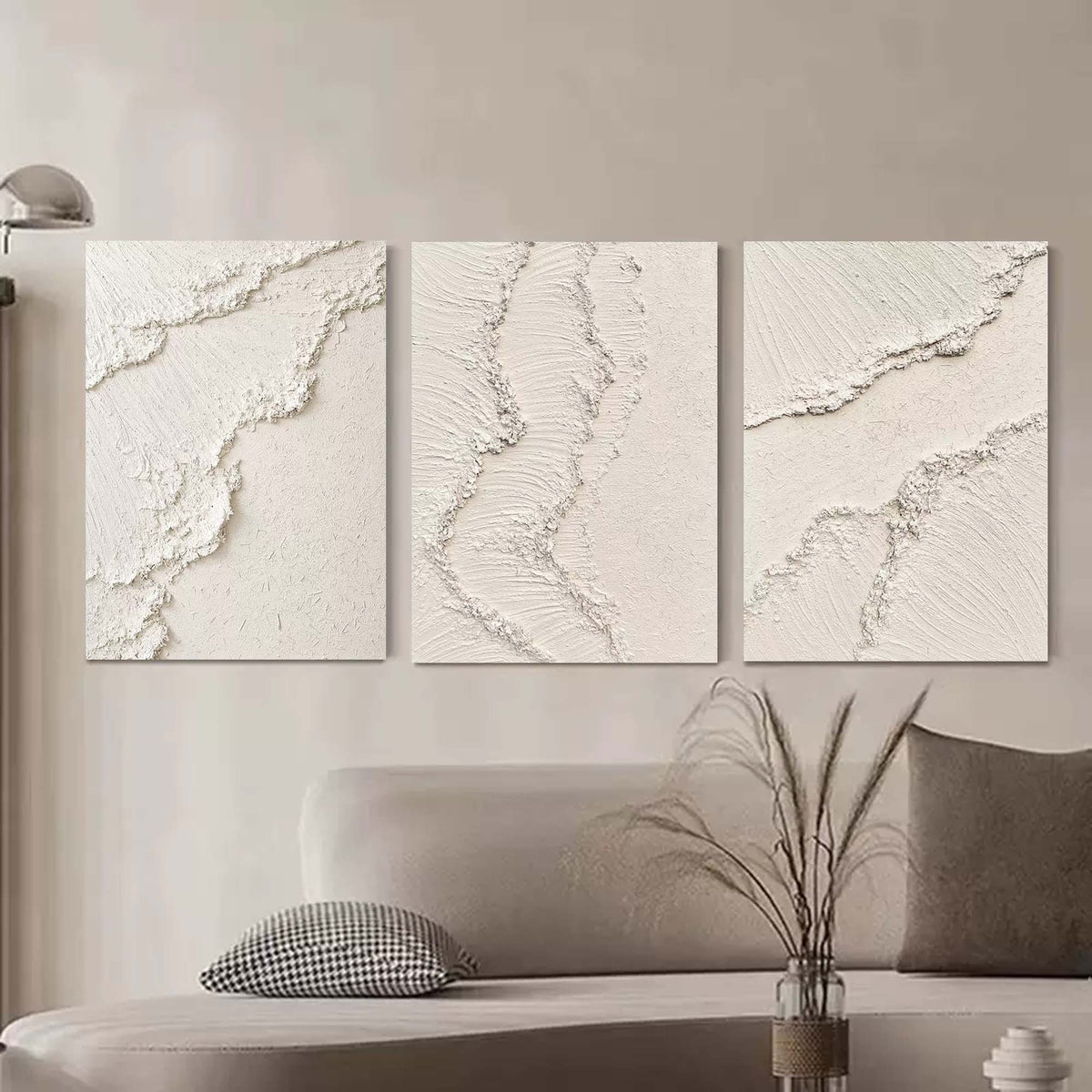 Wall Art Abstract Neutral Serene Minimalist