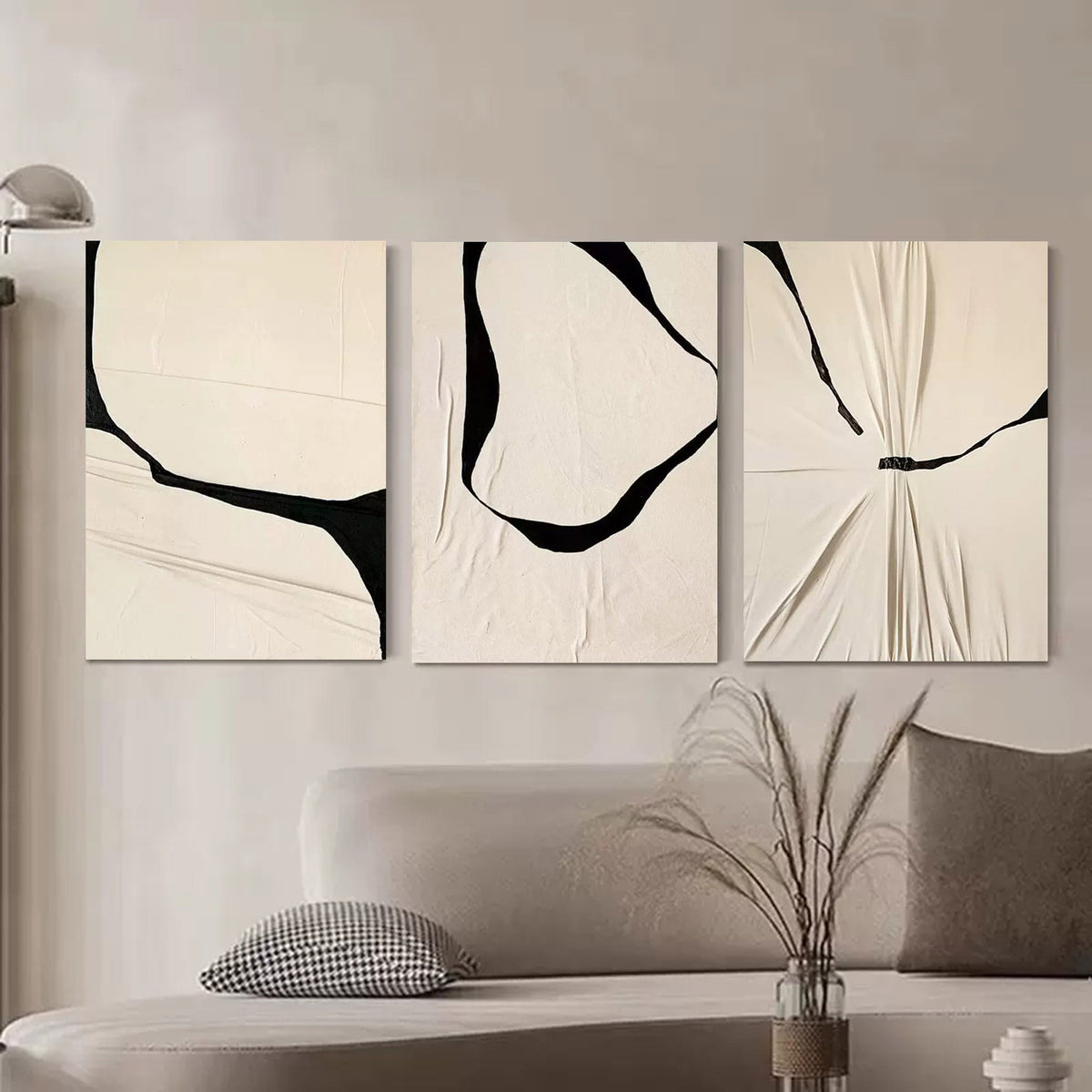 Wall Art Abstract Modern Elegant Wabi-Sabi