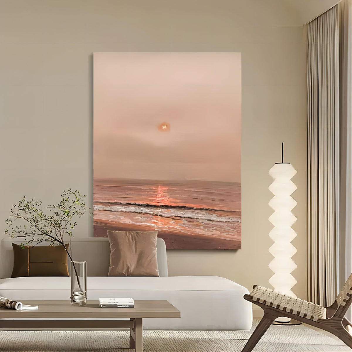 Wabi-Sabi Wall Art TX059 - Neutralighting